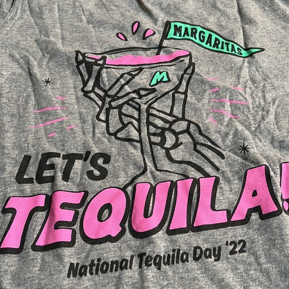 Matgatitas  Hornitos size small gray shirt sleeve. t-shirt - Picture 3 of 8